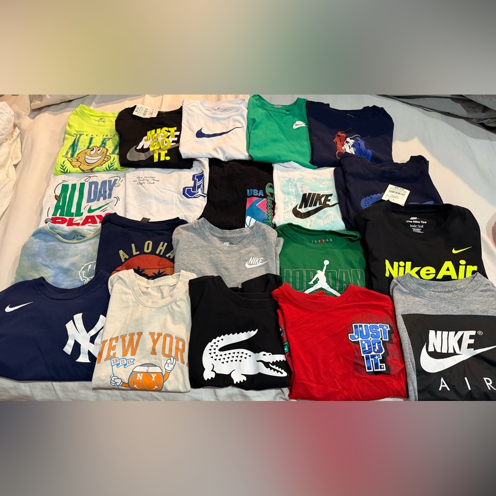 Boys size 7 t shirt bundle
